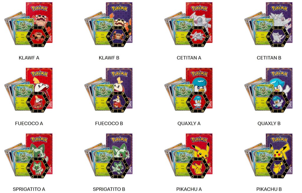 Carte Pokèmon McDonald's 2023 in arrivo ad Agosto lista vari pacchetti