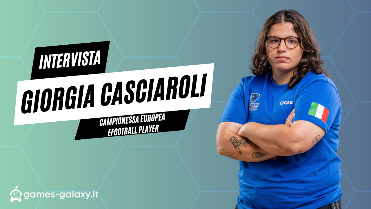 Video intervista alla campionessa Europea di EFootball, Giorgia Casciaroli