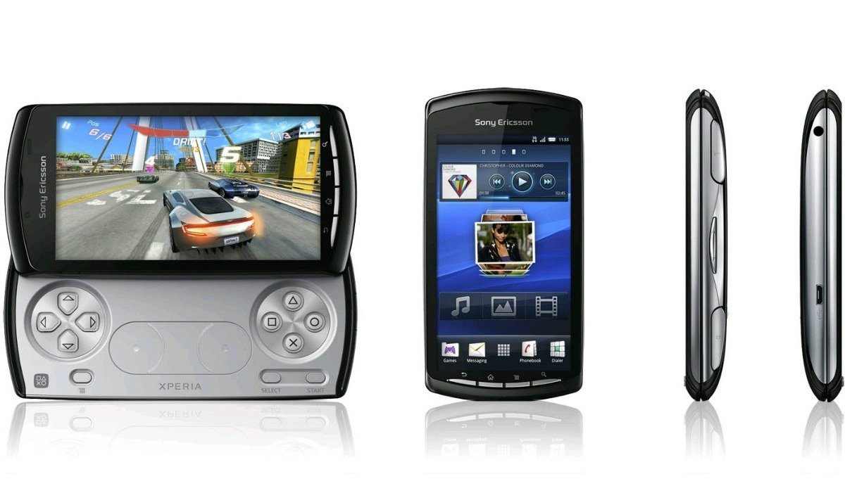 sony ericsson xperia play retrospettiva foto telefonino mobile console portatile playstation psp android 3 foto viste in 4 sezioni del prodotto