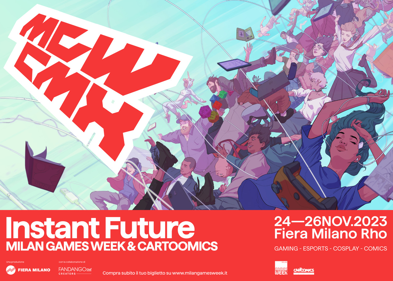 MILAN GAMES WEEK & CARTOOMICS 2023:UNO SHOW MAI VISTO PRIMA!