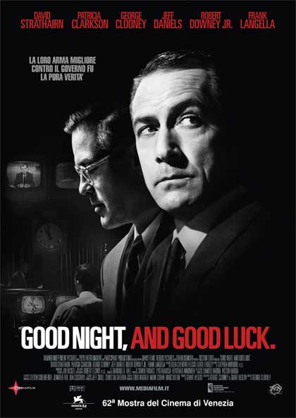 I consigli di Cinemike: " Good night and good luck. 2 locandina 35