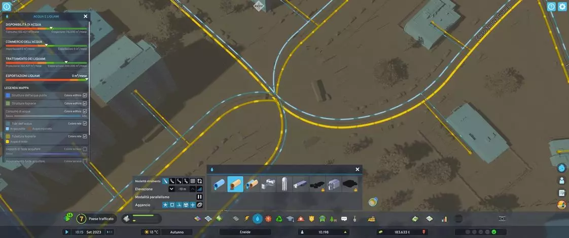 arteria costruzione strada cities skylines 2