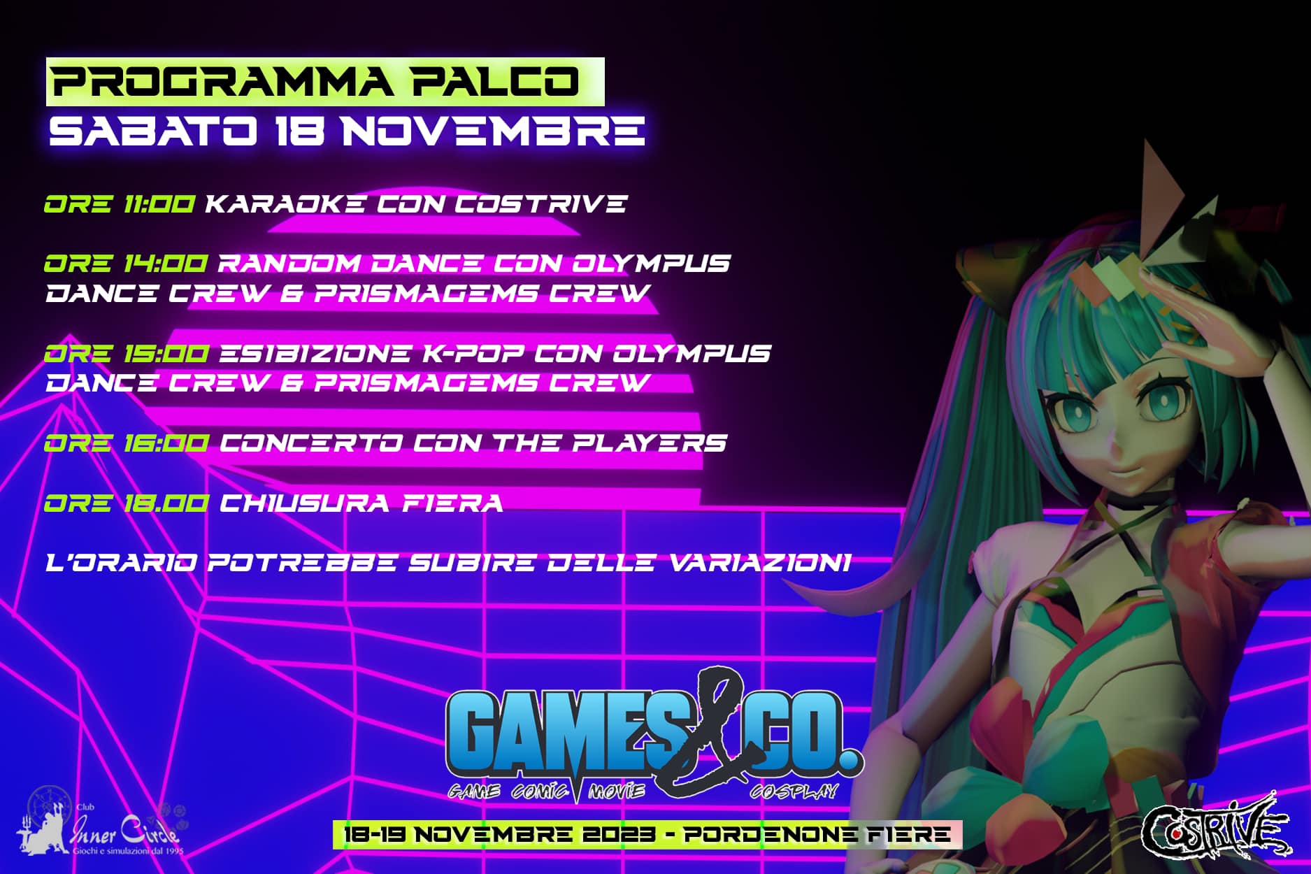 Games&Co. 2023: intervista al gruppo CosTrive. 3 games and co programma cosplay 2 1