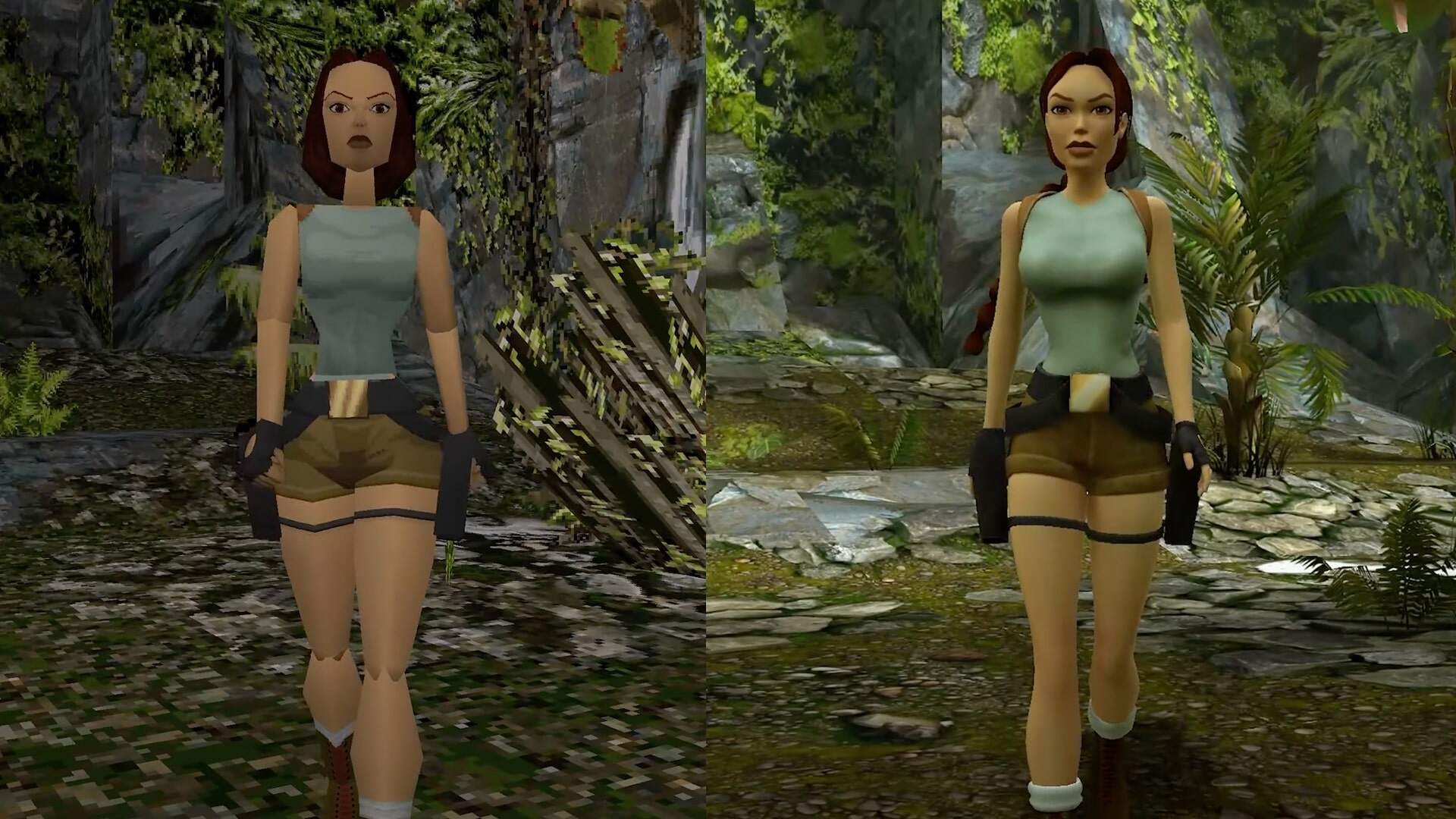 tomb raider 1-2-3 remastered lara croft confronto classico e moderno remastered rimasterizzato