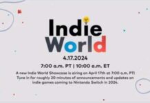 Nintendo Indie World: annunciato per il 17/04