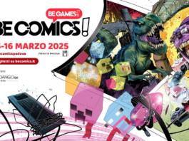 Be Comics 2025 Padova il 15 e 16 Marzo 2025 be comics 2025 be games 2025 evento fiera del fumetto presso fiera di padova