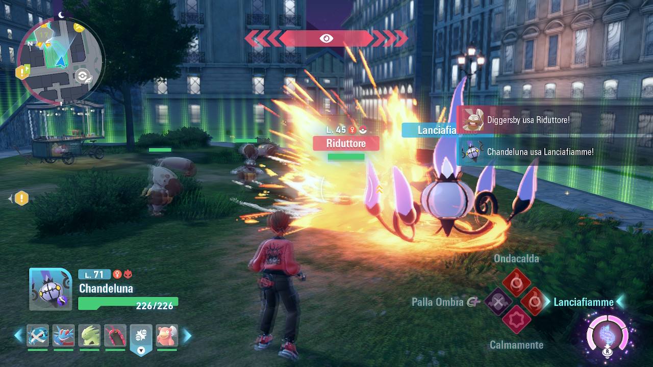 Leggende Pokémon Z-A Recensione. 2 leggende pokemon za leggende pokémon z-a leggende pokèmon z-a recensione foto dentro al gioco nintendo switch 2 nintendo switch nintendo the pokémon company (24)